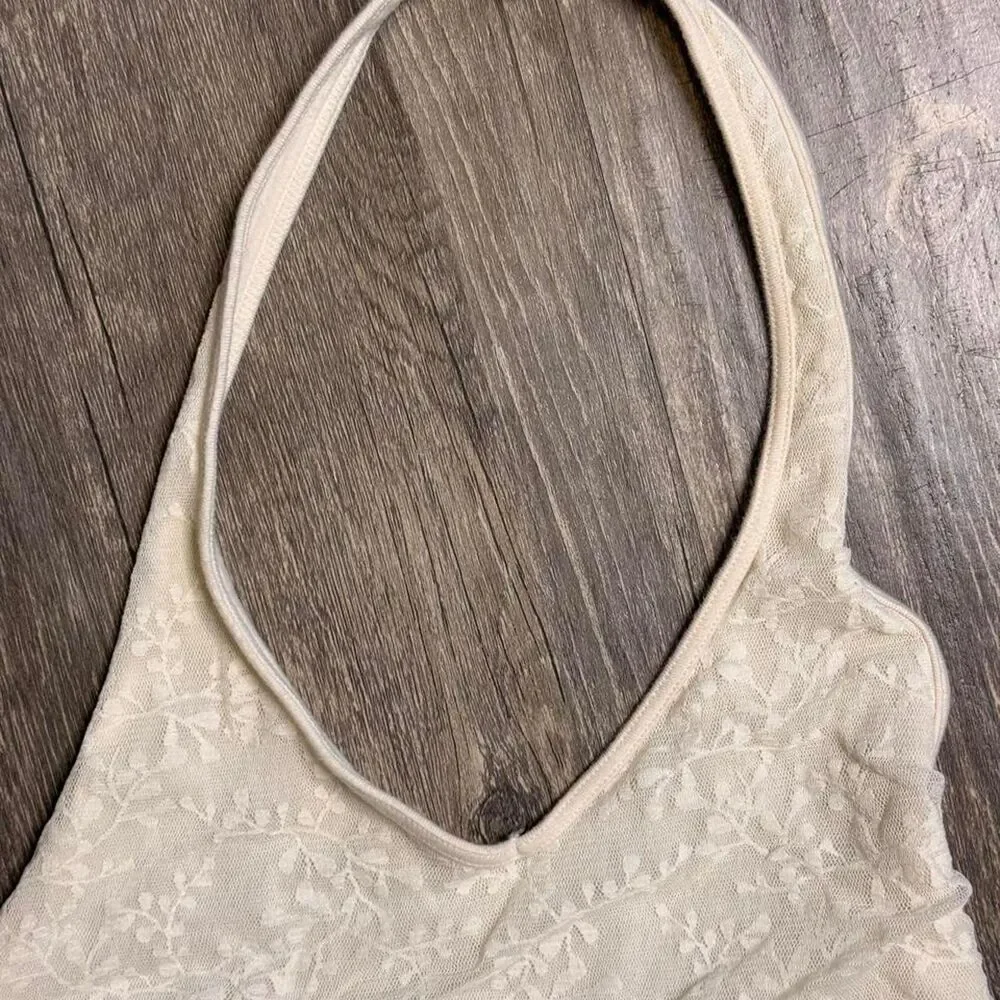 Calvin-klein Women's White and Cream Bra